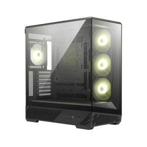Case MSI MAG PANO 130R PZ/BLACK, Factor forma: Mid-Tower, Soporta: Mini-ITX/Micro-ATX/ATX