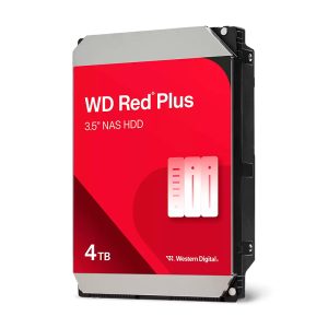 Disco duro Western Digital Red Plus WD40EFZZ, 4TB, SATA, 5400rpm, 3.5″, Cache 128MB