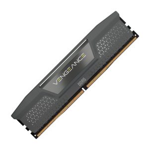 Memoria UDIMM Corsair VENGEANCE, 16GB DDR5 6000MT/s PC5-48000/CL38/1.35V/288-pin/Gris