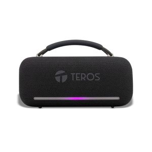 Parlante inalámbrico TEROS VIBE VB-6049BLK, BT 5.3, 60W, 4000mAh, USB, Luces RGB