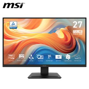 Monitor Plano MSI PRO MP273L E14, 27″/144Hz/FHD(1920×1080)/IPS/HDMI/VGA