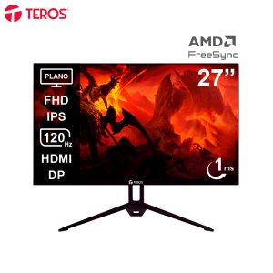 Monitor Plano TEROS TE-2713S, 27″ FHD IPS, 120Hz, 1ms, HDMI, DP, Speakers