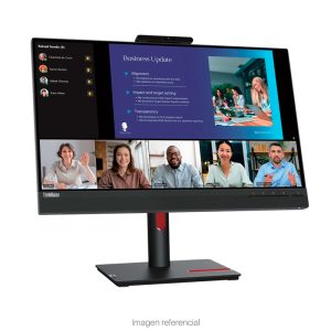 Monitor Lenovo ThinkVision T24v-30, 23.8″ 1920×1080 WLED IPS HDMI/DP/VGA Color Raven Black