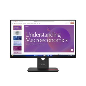 Monitor Lenovo ThinkVision T24D-40, 23.8″ 1920×1080 WLED IPS HDMI/DP/RJ-45/Raven Black