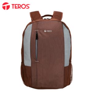 Mochila TEROS TE-9040BR, para laptops de hasta 15.6″, Marrón