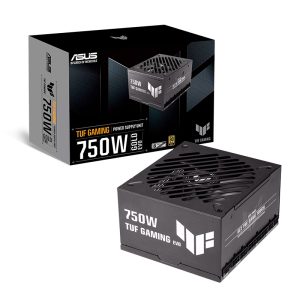 Fuente de alimentación ASUS TUF Gaming 750G EVO, 750W, 80 PLUS Gold, Formato ATX