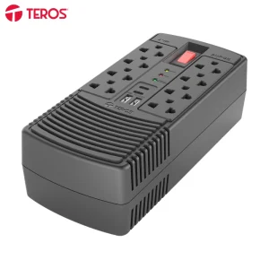 Estabilizador de voltaje TEROS TE-7182N, AVR, 1200VA, 600W, 184-276VAC