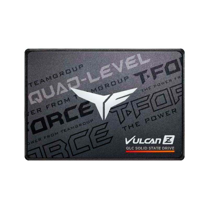 Unidad en estado solido TeamGroup T-Force Vulcan Z QLC, 256GB, SATA III 6.0Gb/s, 2.5″