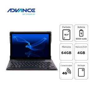 Tablet Advance SmartPad SP5706, 10.1″ WXGA IPS, T310 2.00GHz, 4GB RAM, 64GB, Android 13